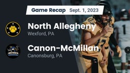 Recap: North Allegheny  vs. Canon-McMillan  2023