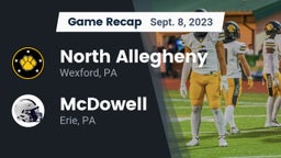 Recap: North Allegheny  vs. McDowell  2023