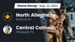 Recap: North Allegheny  vs. Central Catholic  2023