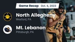 Recap: North Allegheny  vs. Mt. Lebanon  2023