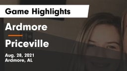 Ardmore  vs Priceville  Game Highlights - Aug. 28, 2021