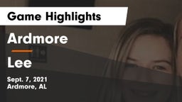 Ardmore  vs Lee  Game Highlights - Sept. 7, 2021
