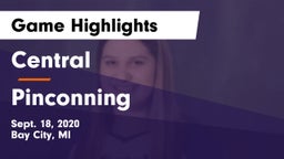 Central  vs Pinconning  Game Highlights - Sept. 18, 2020