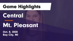 Central  vs Mt. Pleasant  Game Highlights - Oct. 8, 2020