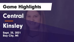 Central  vs Kinsley  Game Highlights - Sept. 25, 2021