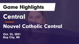 Central  vs Nouvel Catholic Central  Game Highlights - Oct. 23, 2021