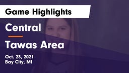 Central  vs Tawas Area  Game Highlights - Oct. 23, 2021