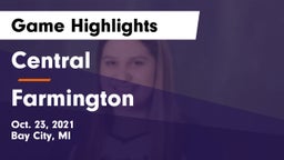 Central  vs Farmington  Game Highlights - Oct. 23, 2021