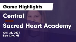 Central  vs Sacred Heart Academy Game Highlights - Oct. 23, 2021
