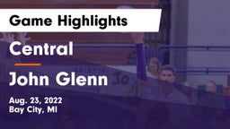 Central  vs John Glenn Game Highlights - Aug. 23, 2022