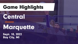 Central  vs Marquette  Game Highlights - Sept. 10, 2022