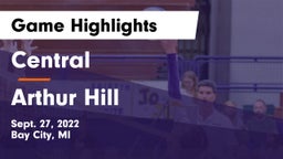 Central  vs Arthur Hill Game Highlights - Sept. 27, 2022