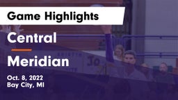 Central  vs Meridian  Game Highlights - Oct. 8, 2022
