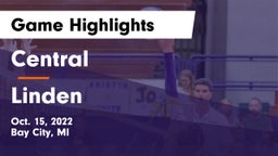 Central  vs Linden  Game Highlights - Oct. 15, 2022