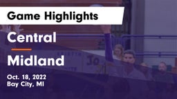 Central  vs Midland  Game Highlights - Oct. 18, 2022