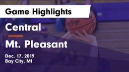 Central  vs Mt. Pleasant  Game Highlights - Dec. 17, 2019