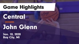Central  vs John Glenn  Game Highlights - Jan. 10, 2020