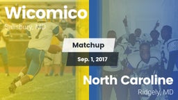 Matchup: Wicomico vs. North Caroline  2017