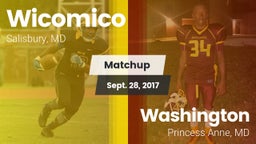 Matchup: Wicomico vs. Washington  2017