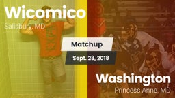 Matchup: Wicomico vs. Washington  2018