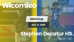 Matchup: Wicomico vs. Stephen Decatur HS 2019