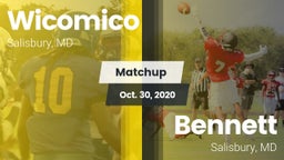Matchup: Wicomico vs. Bennett  2020