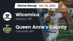 Recap: Wicomico  vs. Queen Anne's County  2022