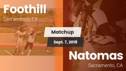 Matchup: Foothill vs. Natomas  2018