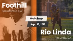 Matchup: Foothill vs. Rio Linda  2019