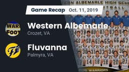 Recap: Western Albemarle  vs. Fluvanna  2019