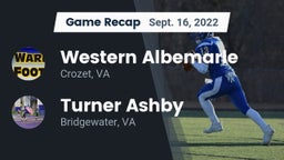 Recap: Western Albemarle  vs. Turner Ashby  2022