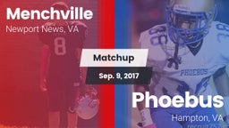 Matchup: Menchville High vs. Phoebus  2017