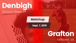 Matchup: Denbigh  vs. Grafton  2019