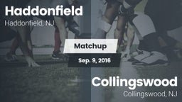 Matchup: Haddonfield vs. Collingswood  2016