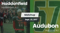 Matchup: Haddonfield vs. Audubon  2017