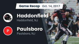 Recap: Haddonfield  vs. Paulsboro  2017