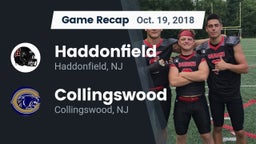 Recap: Haddonfield  vs. Collingswood  2018