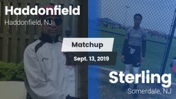 Matchup: Haddonfield vs. Sterling  2019