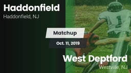 Matchup: Haddonfield vs. West Deptford  2019
