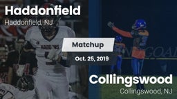 Matchup: Haddonfield vs. Collingswood  2019