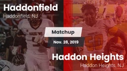 Matchup: Haddonfield vs. Haddon Heights  2019