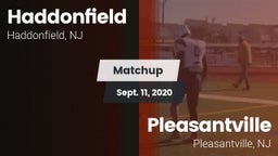 Matchup: Haddonfield vs. Pleasantville  2020