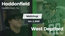 Matchup: Haddonfield vs. West Deptford  2020