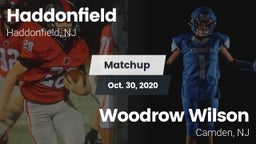 Matchup: Haddonfield vs. Woodrow Wilson  2020