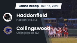 Recap: Haddonfield  vs. Collingswood  2020