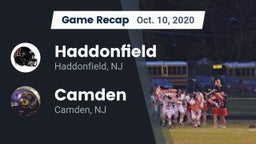 Recap: Haddonfield  vs. Camden  2020