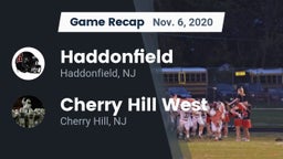 Recap: Haddonfield  vs. Cherry Hill West  2020