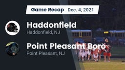 Recap: Haddonfield  vs. Point Pleasant Boro  2021