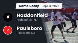 Recap: Haddonfield  vs. Paulsboro  2022