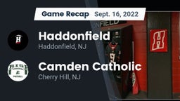 Recap: Haddonfield  vs. Camden Catholic  2022